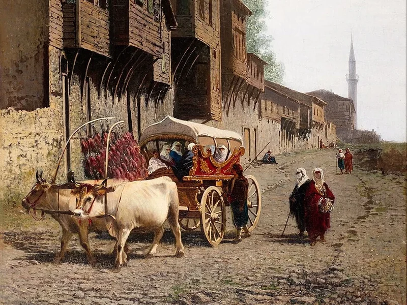 1832-Achille Formis - Il carretto